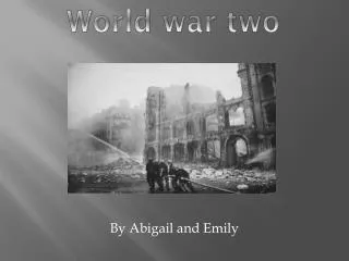world war two