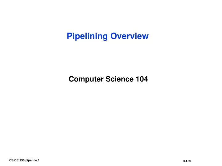 pipelining overview