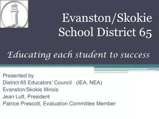 Evanston/Skokie School District 65