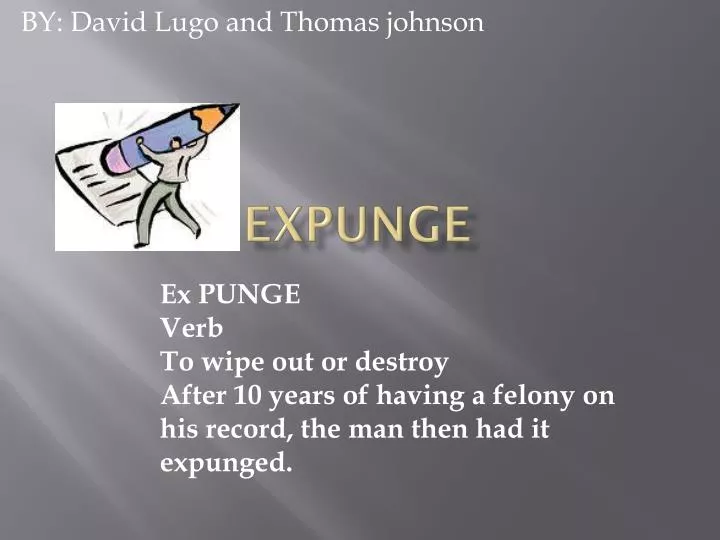 expunge