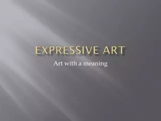 Expressive Art