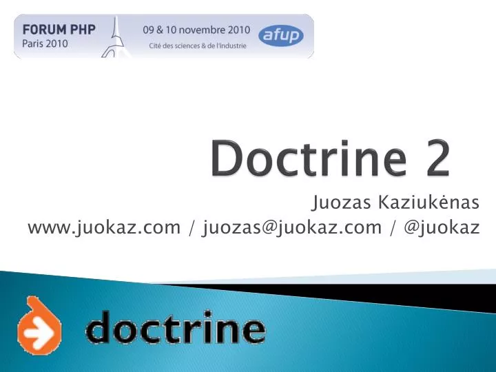 doctrine 2