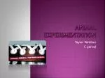 Animal experimentation - slide 1