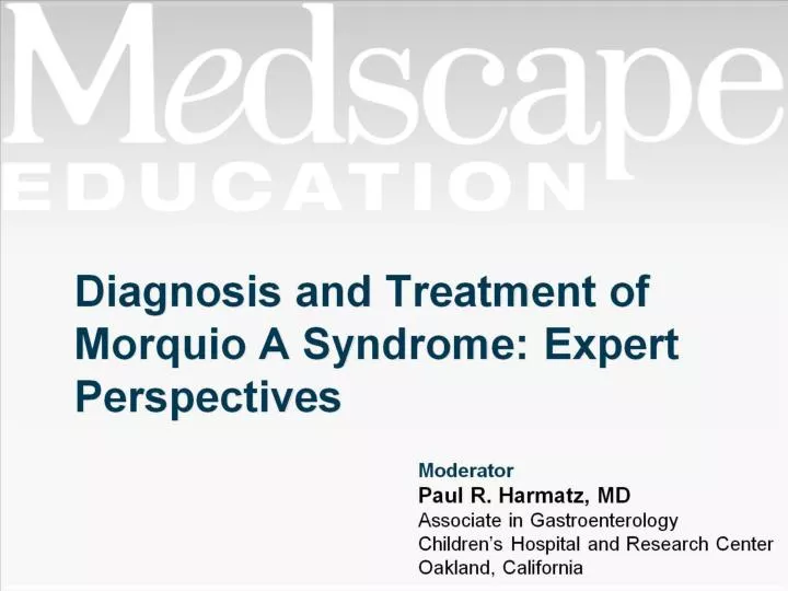 diagnosis and treatment of morquio a syndrome expert perspectives