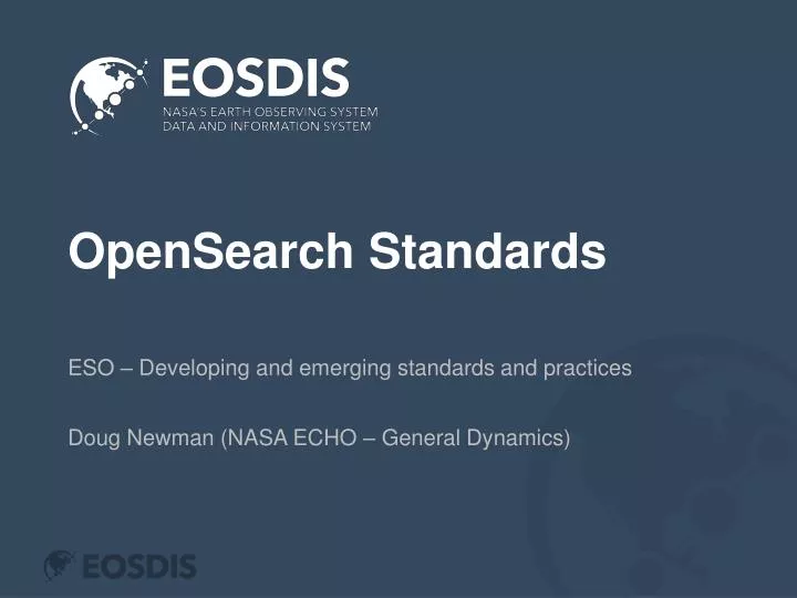 opensearch standards