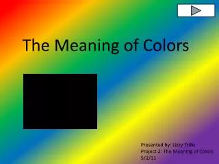 the meaning of colors