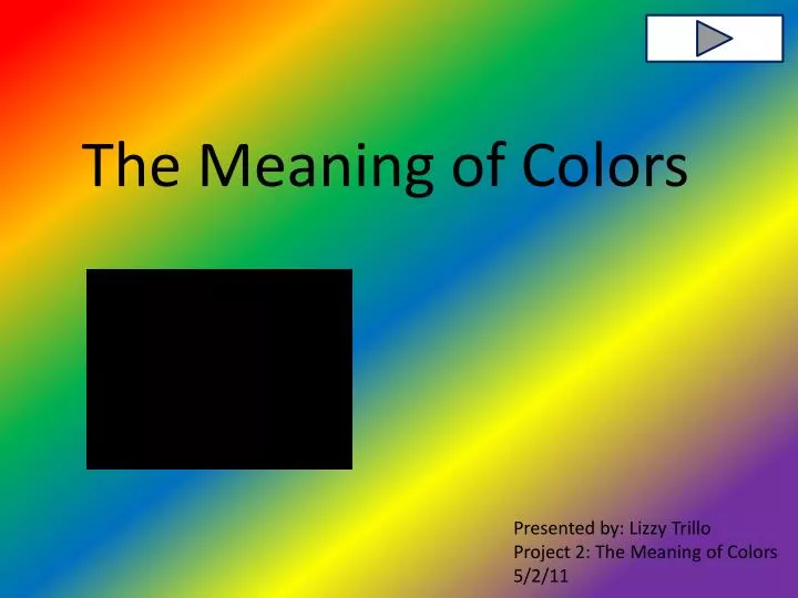 the meaning of colors