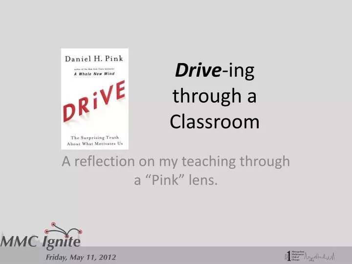 drive ing through a classroom