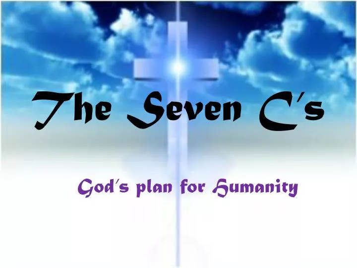 the seven c s