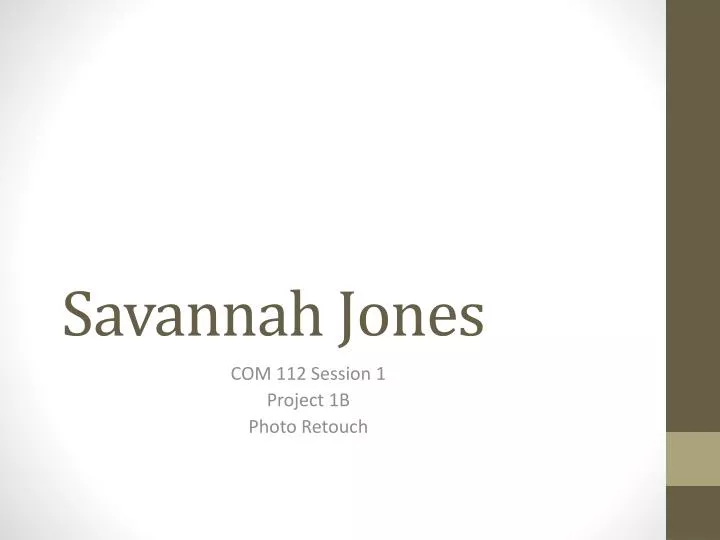 savannah jones