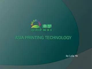Asia Printing Technology