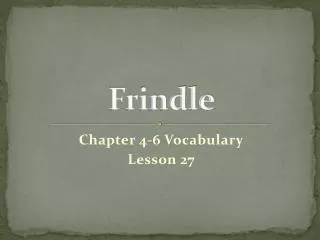 frindle