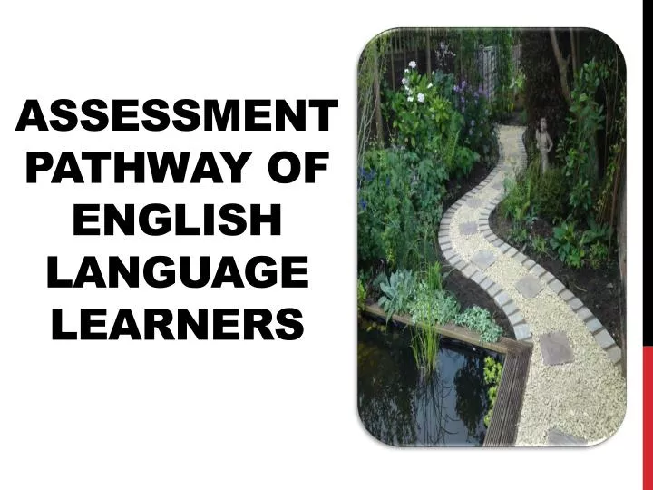 assessment pathway of english language learners