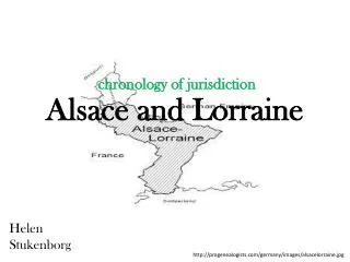 Alsace and Lorraine