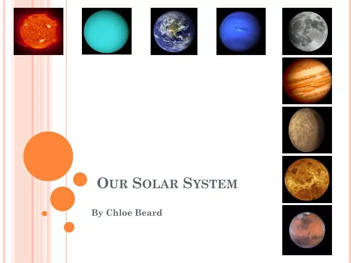 our solar system