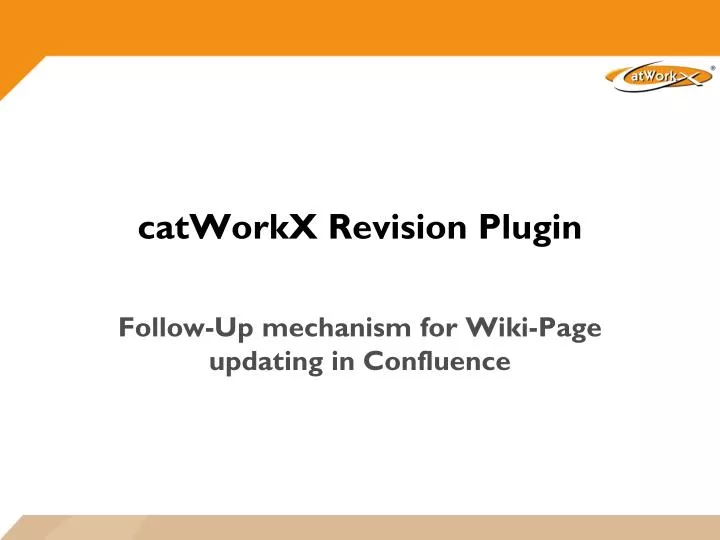 catworkx revision plugin