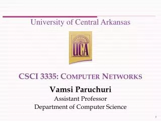 CSCI 3335: Computer Networks