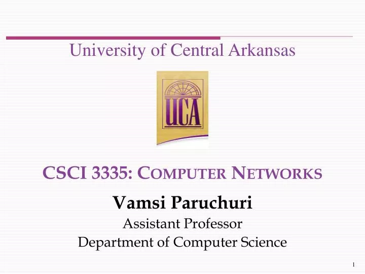 csci 3335 computer networks
