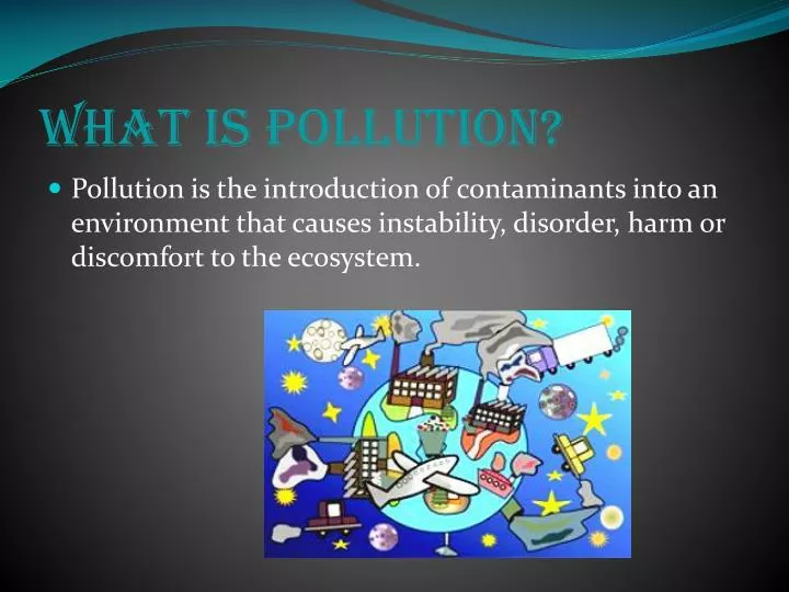what is pollution