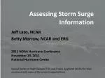 Assessing Storm Surge Information - slide 1