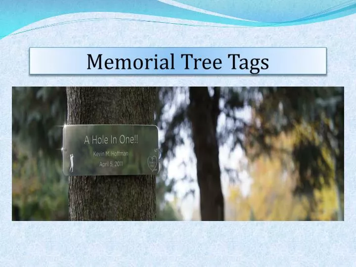 memorial tree tags
