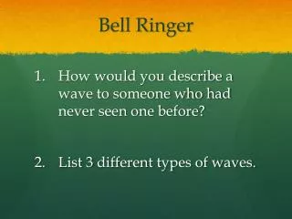 Bell Ringer