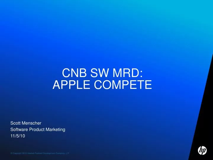 cnb sw mrd apple compete