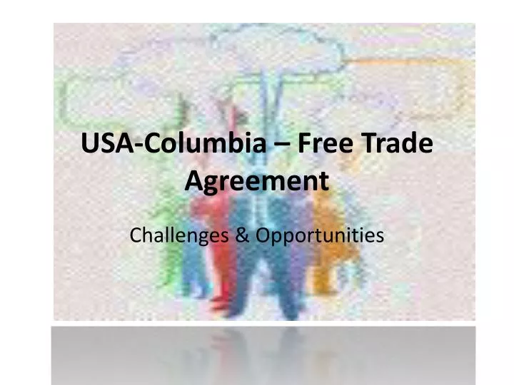 usa columbia free trade agreement