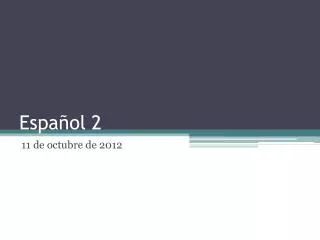 espa ol 2