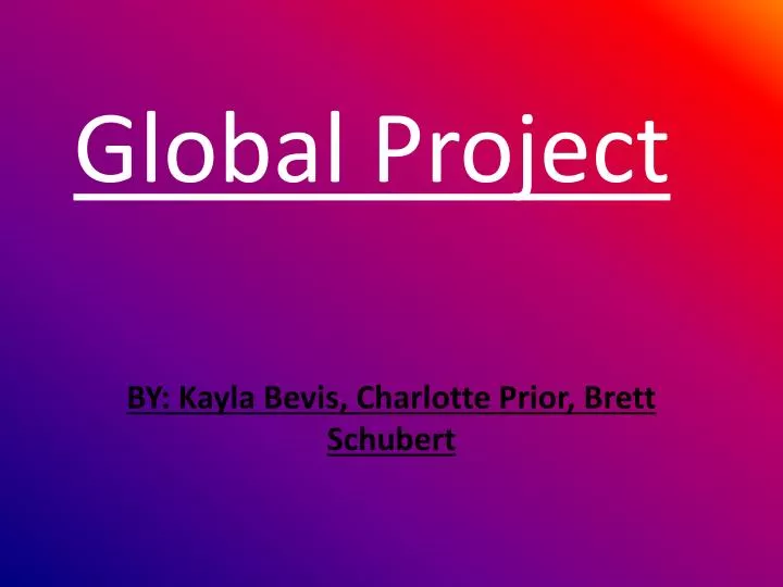 global project