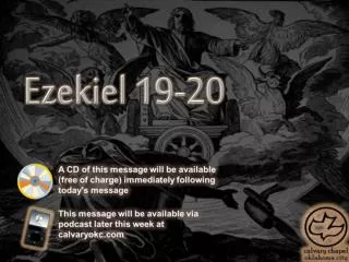 Ezekiel 19-20