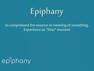 Epiphany