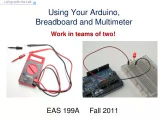 Using Your Arduino, Breadboard and Multimeter