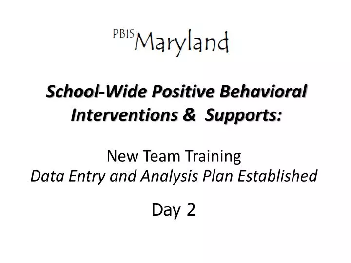 school wide positive behavioral interventions supports