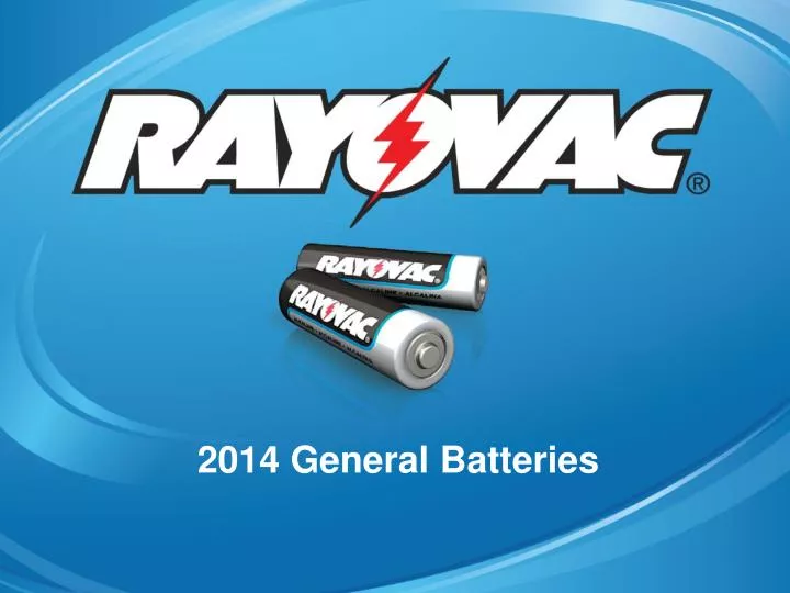 2014 general batteries