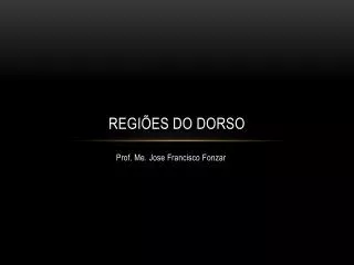 regi es do dorso
