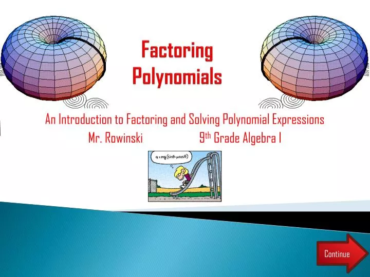 factoring polynomials