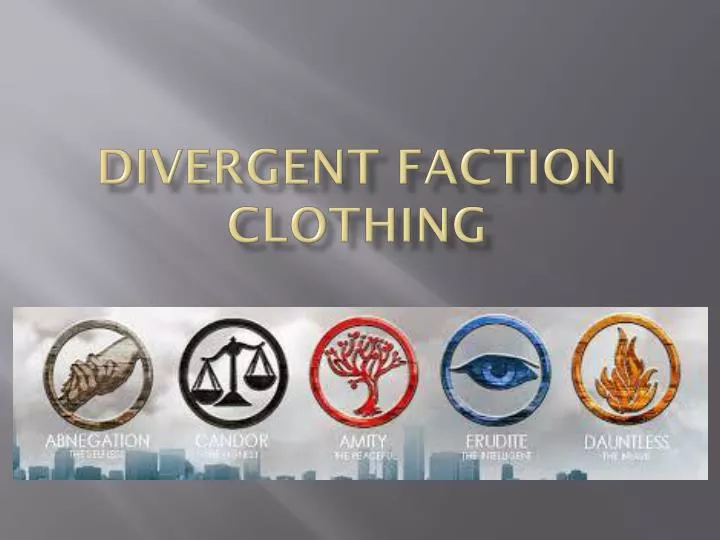 divergent faction clothing