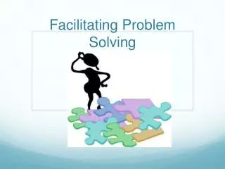 Facilitating Problem Solving