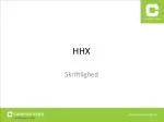 HHX - slide 1