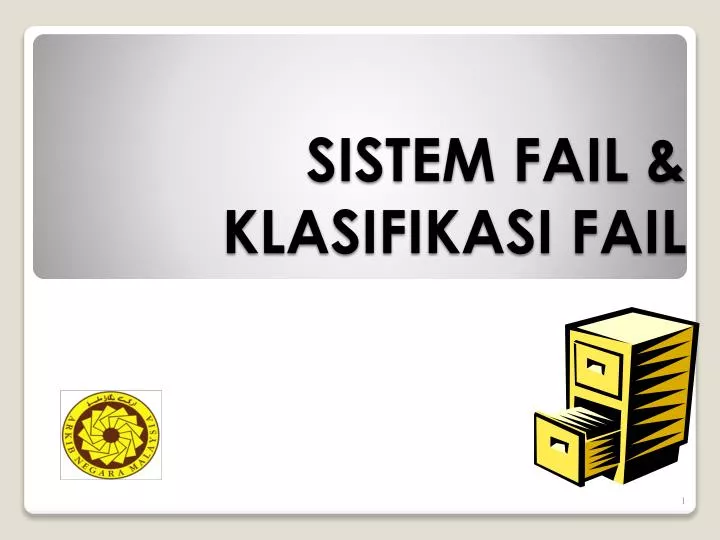 sistem fail klasifikasi fail