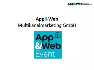 App &amp; Web Multikanalmarketing GmbH