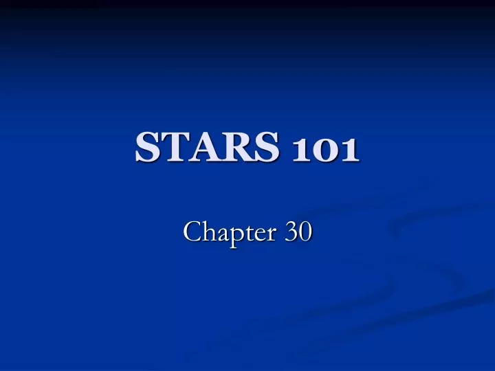 stars 101