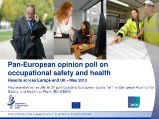 Pan-European opinion poll on occupational safety and health