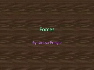 forces