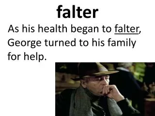 falter