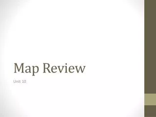 Map Review