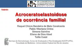 Raquel Chicre Bandeira de Melo Cavalcante Pablo Vitoriano Cirino Simone Saintive