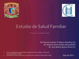 estudio de salud familiar