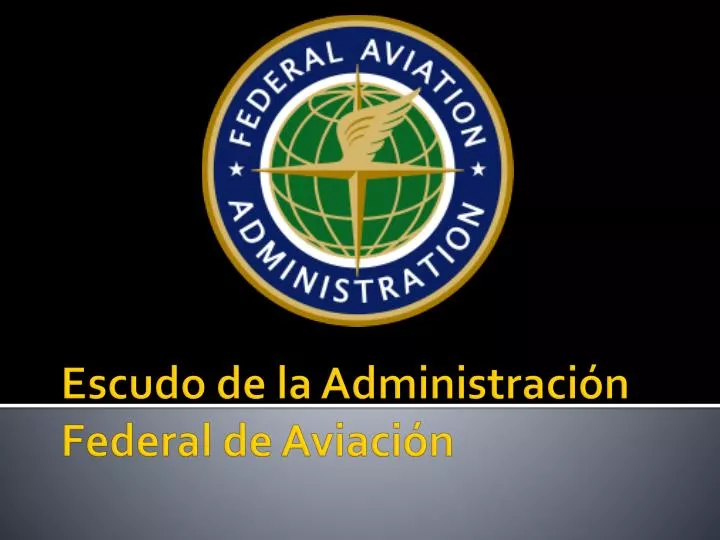 escudo de la administraci n federal de aviaci n